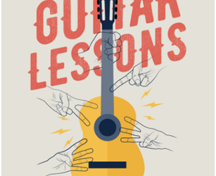 Music – Guitar Lessons – Ages 8- Adults- Online