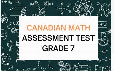 Assessment Test – Math- Grade 7