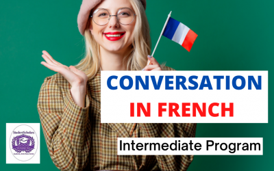 French Conversation- Group -Ages 7-14-Online-1 hour