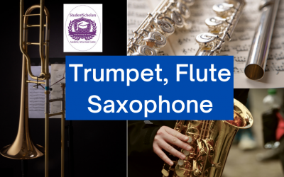 Saxophone, Trumpet & Flute – Individual -All Ages -Online
