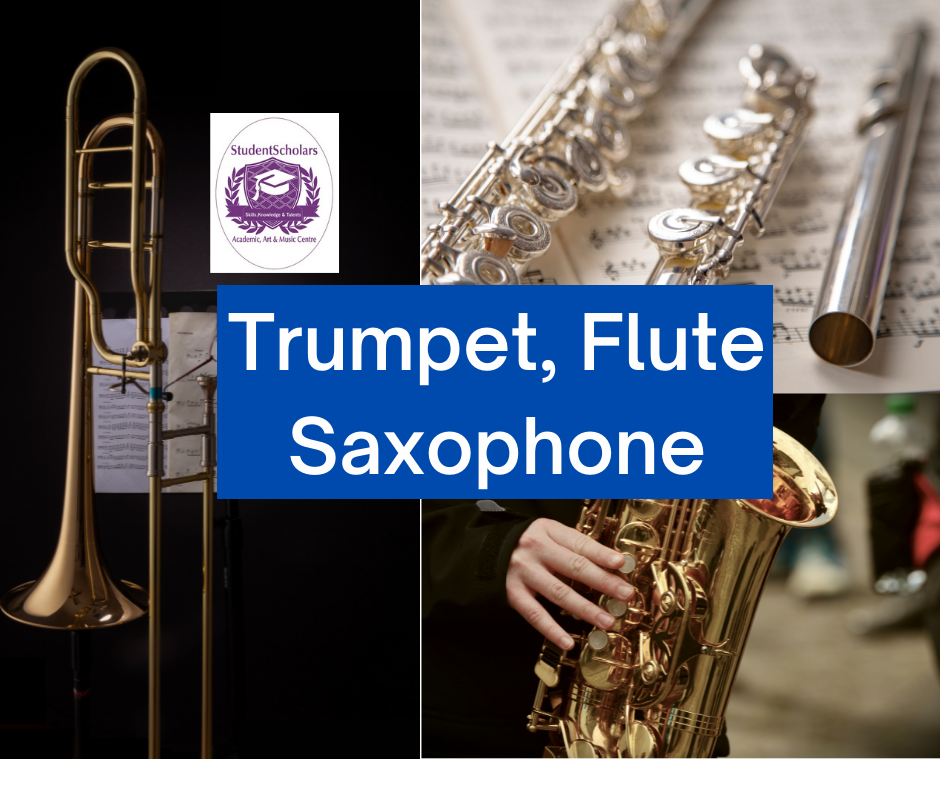 Saxophone, Trumpet & Flute Lessons
